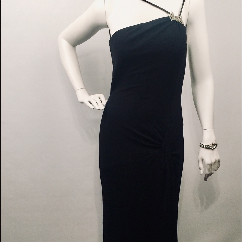 Nicole Bakti sexy black gown size S